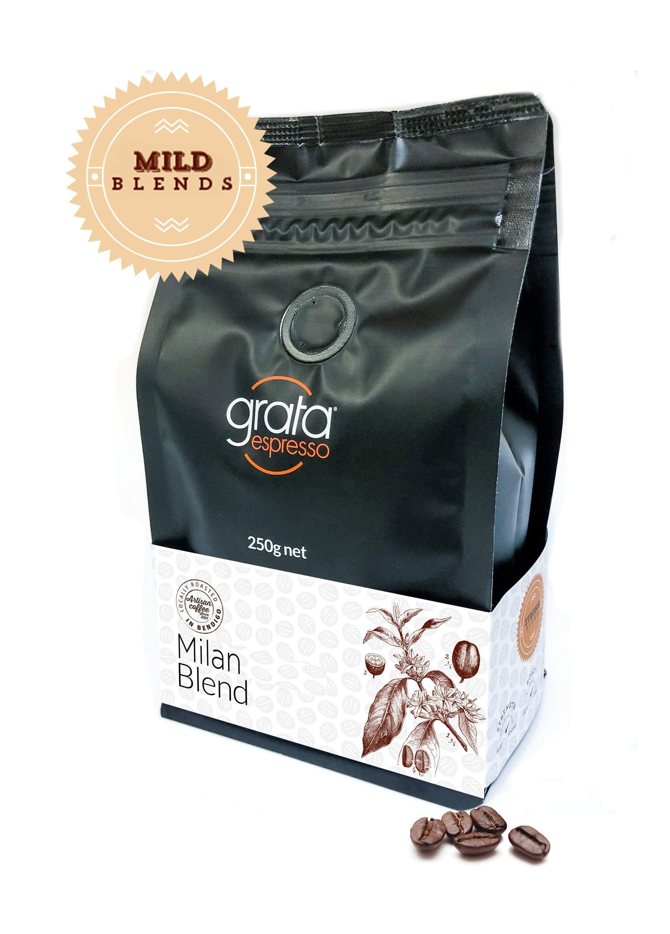 Milan Blend coffee bag