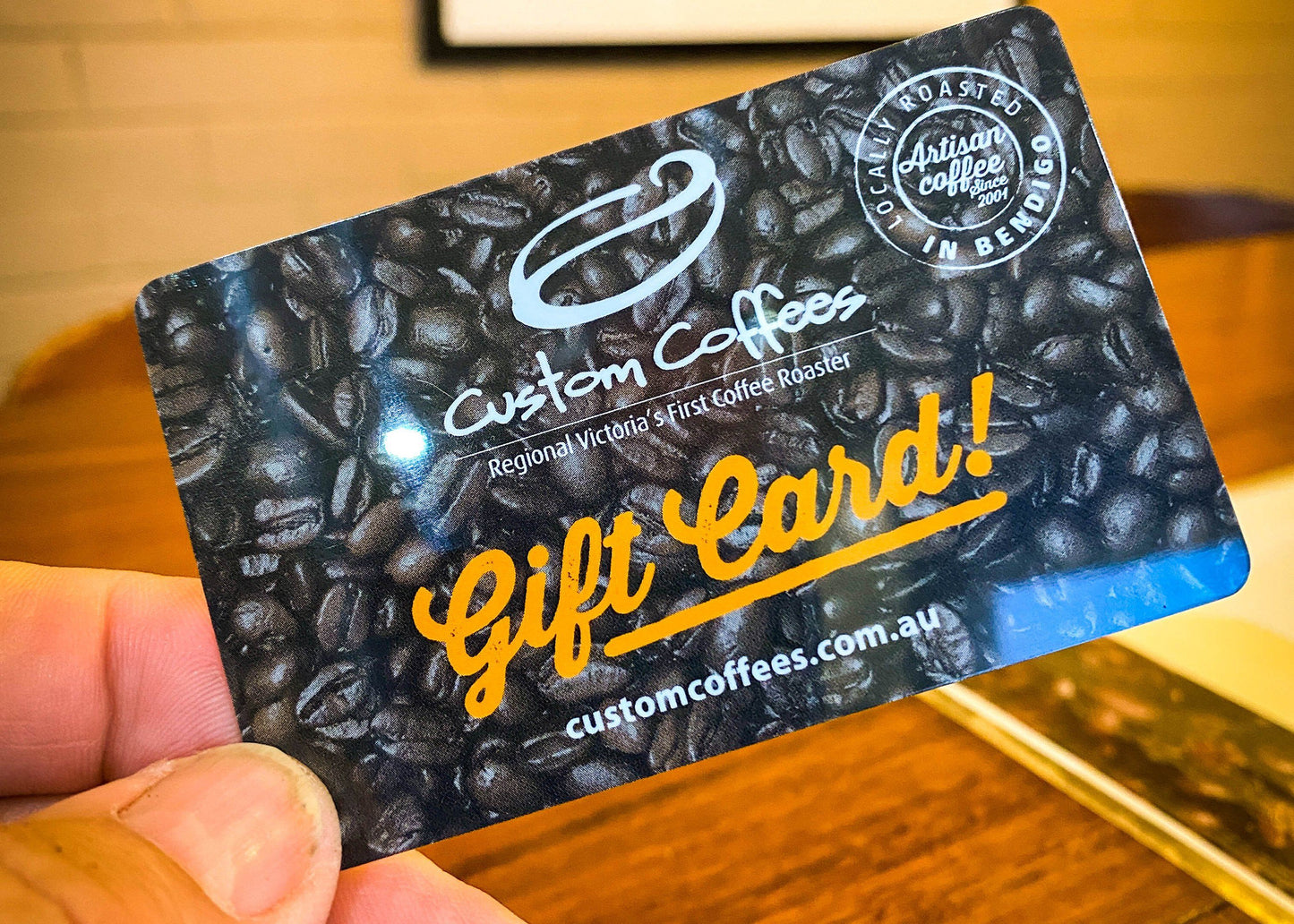 Custom Coffees Gift Card