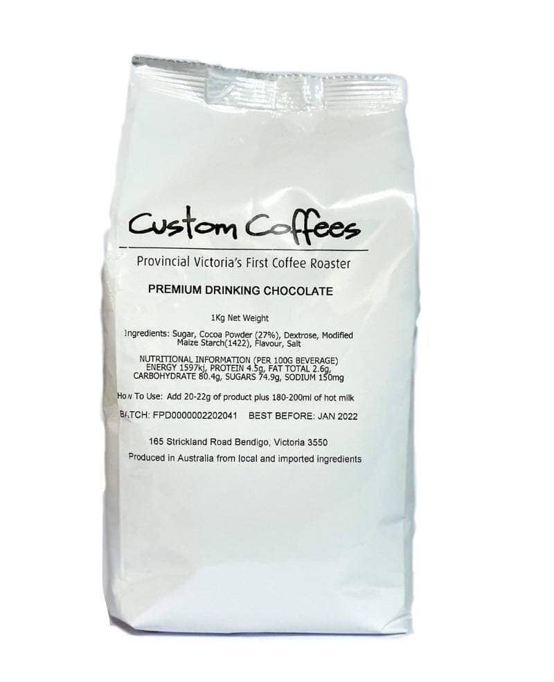 Premium Drinking Chocolate 1kg bag